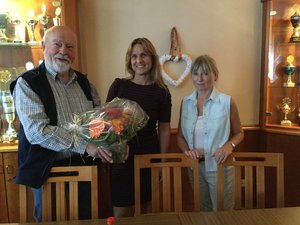 V.l.n.r.: Edeteilen Grambart, Katja Keul (MdB), Irene Gotthier