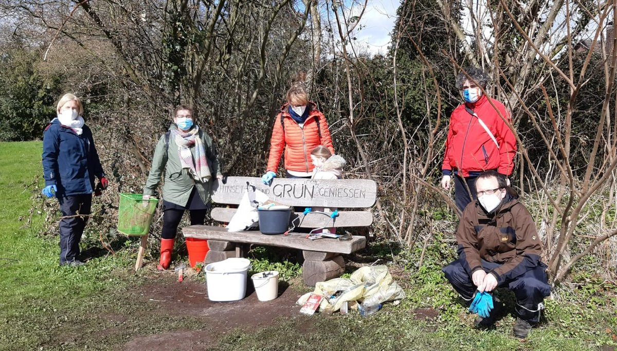 OV Westerstede beim Osterputz (Foto: G. Martinic)